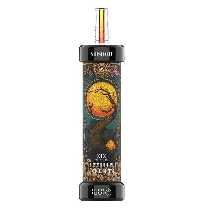 Mango Freeze Olit Shishalit 30K E-Hookah (Tarot Edition) - Black Coral